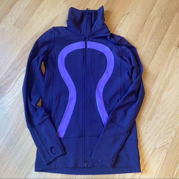 Lululemon In Stride Jacket in Purple size 4 - Picture 5 of 6